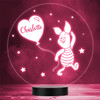 Piglet Heart Balloon Winnie-the-Pooh Stars LED Personalised Gift Night Light