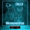 Kids Cute Dinosaur Fan Mosasaurus LED Personalised Gift Night Light
