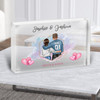 Forever & Always Wash Gift For Him Her Personalised Couple Clear Acrylic Block