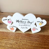 Mother's Day Cat Kitten Family Hearts 4 Small Personalised Gift Acrylic Ornament