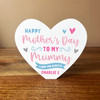 Mummy Happy Mother's Day Blue Heart Shaped Personalised Gift Acrylic Ornament