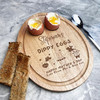 Stepmoms' Dippy Eggs Mother's Day Personalised Gift Toast Egg Breakfast Board