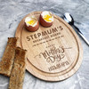 Stepmums Happy Mother's Day Personalised Gift Toast Egg Breakfast Board