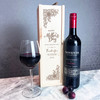 Floral Amazing Nan Mother's Day Personalised Rope Wooden Single Wine Bottle Box