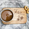 The Best Mother Personalised Gift Tea Coffee Tray Biscuit Snack Serving Board