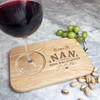 This Nan Makes Wine Disappear Personalised Wine Nibbles Tray Snack Serving Board