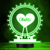 London Eye UK Heart Colour Changing Led Lamp Personalised Gift Night Light