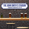 Huddersfield Town The John Smith'S Stadium White & Blue Any Text Football Club 3D Street Sign