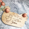 Chick Chick Chicken Easter Personalised Gift Eggs Toast Chicken Breakfast Board