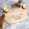 Happy Easter Little Bunny Personalised Gift Eggs Toast Chicken Breakfast Board