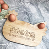 Easter Bunny Chicken Eggs Personalised Gift Eggs Toast Chicken Breakfast Board