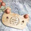 Dippy Eggs Happy Easter Personalised Gift Eggs Toast Chicken Breakfast Board