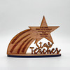 Shooting Star Thank You Teacher Keepsake Ornament Engraved Personalised Gift