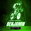 Racing Bicycle Cyclist On Bike Sports Fan Personalised LED Colour Night Light