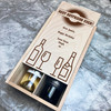 Wine and Champagne Boyfriend Birthday Personalised Two Bottle Wine Gift Box