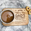 Happy Father's Day Dad's Stars Personalised Tea & Biscuits Treat Serving Board