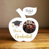 You've Graduated Hat Year Photo Apple Graduation Personalised Gift Ornament