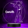 Cowgirl Silhouette Colour Changing Personalised Gift LED Lamp Night Light