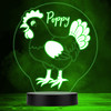 Cute Chicken Farm Animal Colour Changing Personalised Gift LED Lamp Night Light