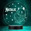 Cute Hamster & Stars Colour Changing Personalised Gift LED Lamp Night Light