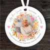 Always Loved Never Forgotten Memorial Female Personalised Gift Hanging Ornament