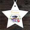 Thank You Teacher School Books Star Personalised Gift Keepsake Hanging Ornament