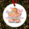 Special Sister Gingerbread Man Personalised Christmas Tree Ornament Decoration