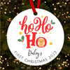 Ho Ho Ho Dogs First Puppy Style 14 Custom Christmas Tree Ornament Decoration