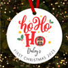 Ho Ho Ho Dogs First Puppy Style 1 Custom Christmas Tree Ornament Decoration