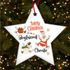 Boyfriend Characters Santa Personalised Christmas Tree Ornament Decoration