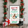 Mistletoe Couple Photo Personalised Decoration Christmas Indoor Outdoor Sign