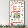 North Pole Photo Personalised Tall Decoration Christmas Indoor Outdoor Sign