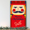 Nutcracker Personalised Tall Decoration Family Christmas Indoor Outdoor Sign