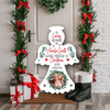 Memorial Photo Wreath Personalised Angel Decor Christmas Indoor Outdoor Sign