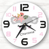 Kids Girls Room Cute Koala Face Custom Gift Personalised Clock