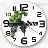 Hulk Splatter Superhero Boys Room Custom Gift Personalised Clock