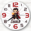Baby Doctor Strange Superhero Boys Room Custom Gift Personalised Clock