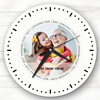 Best Grandma Ever Circle Photo Personalised Gift Personalised Clock