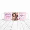 Pink Sister Gift Photo Tea Coffee Personalised Mug