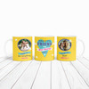 The Best Ever Friend Gift Photo Yellow Tea Coffee Personalised Mug