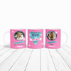 The Best Ever Mum Gift Photo Pink Tea Coffee Personalised Mug