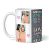 4 Photos Amazing Sister Gift Tea Coffee Personalised Mug