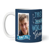 Belongs To Best Grandad Gift Blue Photo Tea Coffee Personalised Mug