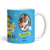 Belongs To The Best Grandad Gift Blue Photo Tea Coffee Personalised Mug