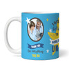 Belongs To The Best Uncle Gift Blue Photo Tea Coffee Personalised Mug
