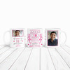 18th Birthday Gift Aged To Perfection Pink Photo Tea Coffee Personalised Mug