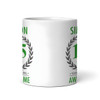 Present For Teenage Boy 15th Birthday Gift 15 Awesome Green Personalised Mug