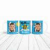 17 Years Photo Blue 17th Birthday Gift For Teenage Boy Awesome Personalised Mug