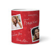 Amazing Fiancée Gift Red Background Photo Tea Coffee Cup Personalised Mug