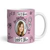 18th Birthday Gift For Girls Circle Photo Tea Coffee Cup Personalised Mug